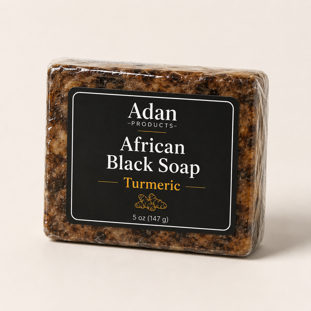 Adan African Black Soap Handmade in Nigeria (5 oz each )