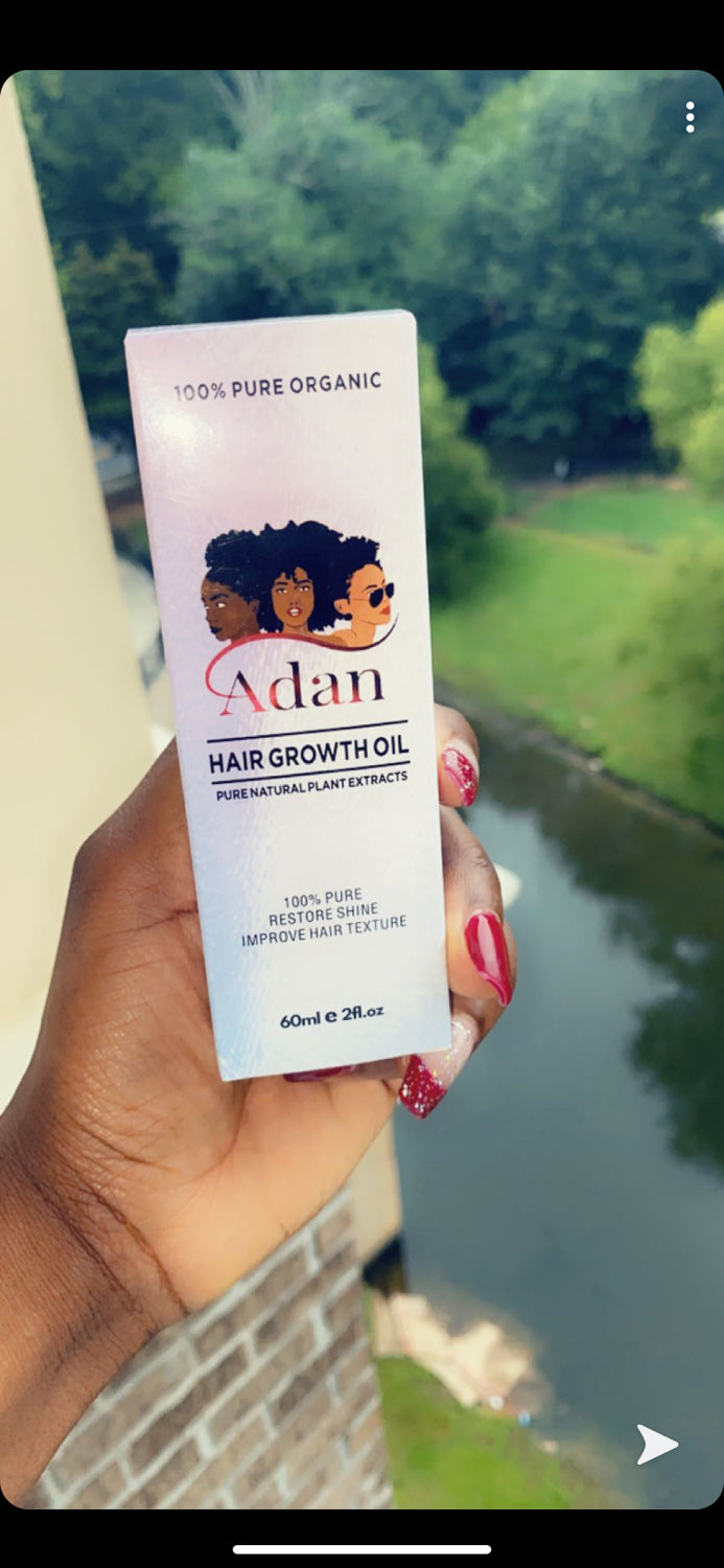 Save up and Bundle up 2 Adan intense hair growth oil ( Larger 60ml )