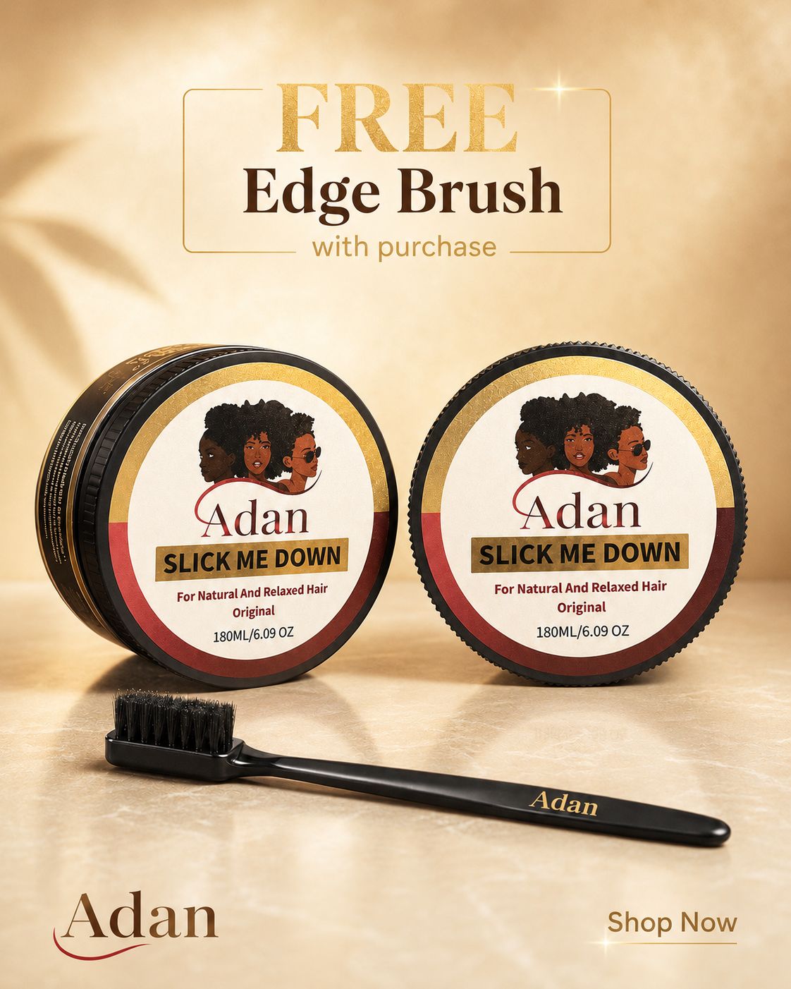 Adan slick me down ( Hair pomade  )