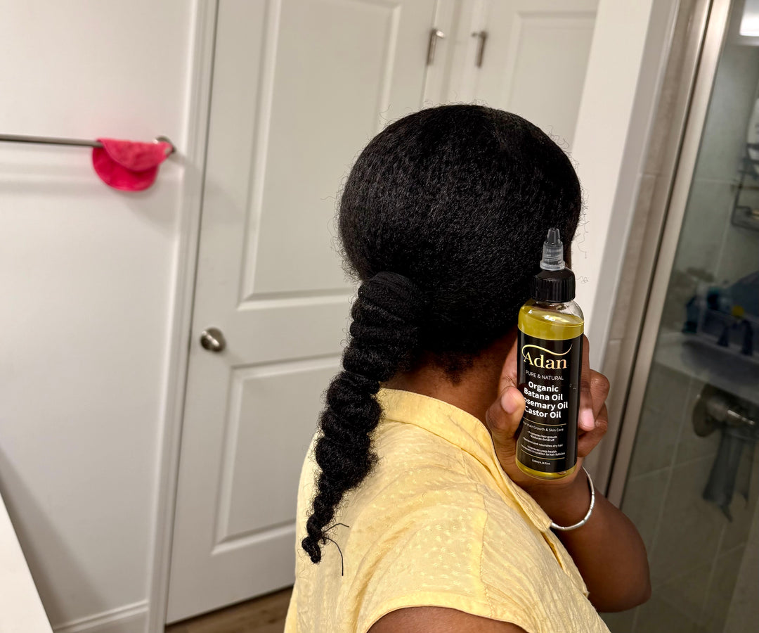 Hair Game Strong  – Batana, Rosemary & Castor Blend ( Regrow, repair oil)