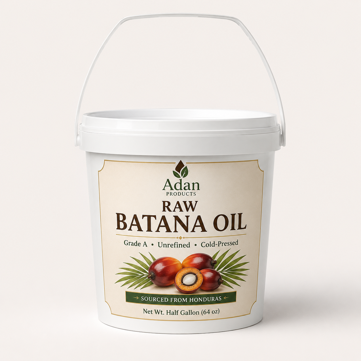 Adan Batana Oil for Hair Growth: Handmade in Honduras 100% Raw Batana Oil -
