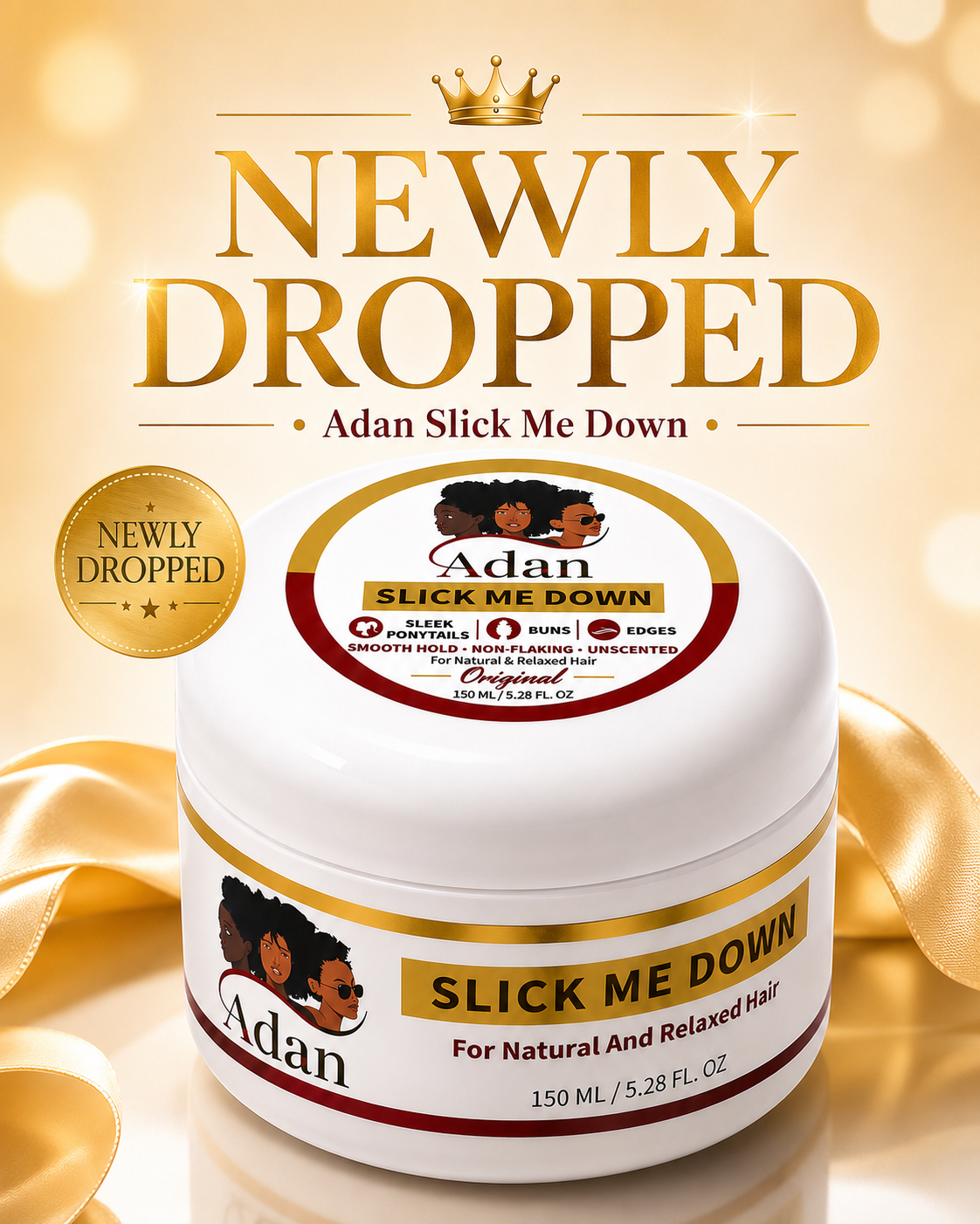 Adan slick me down ( Hair pomade  )
