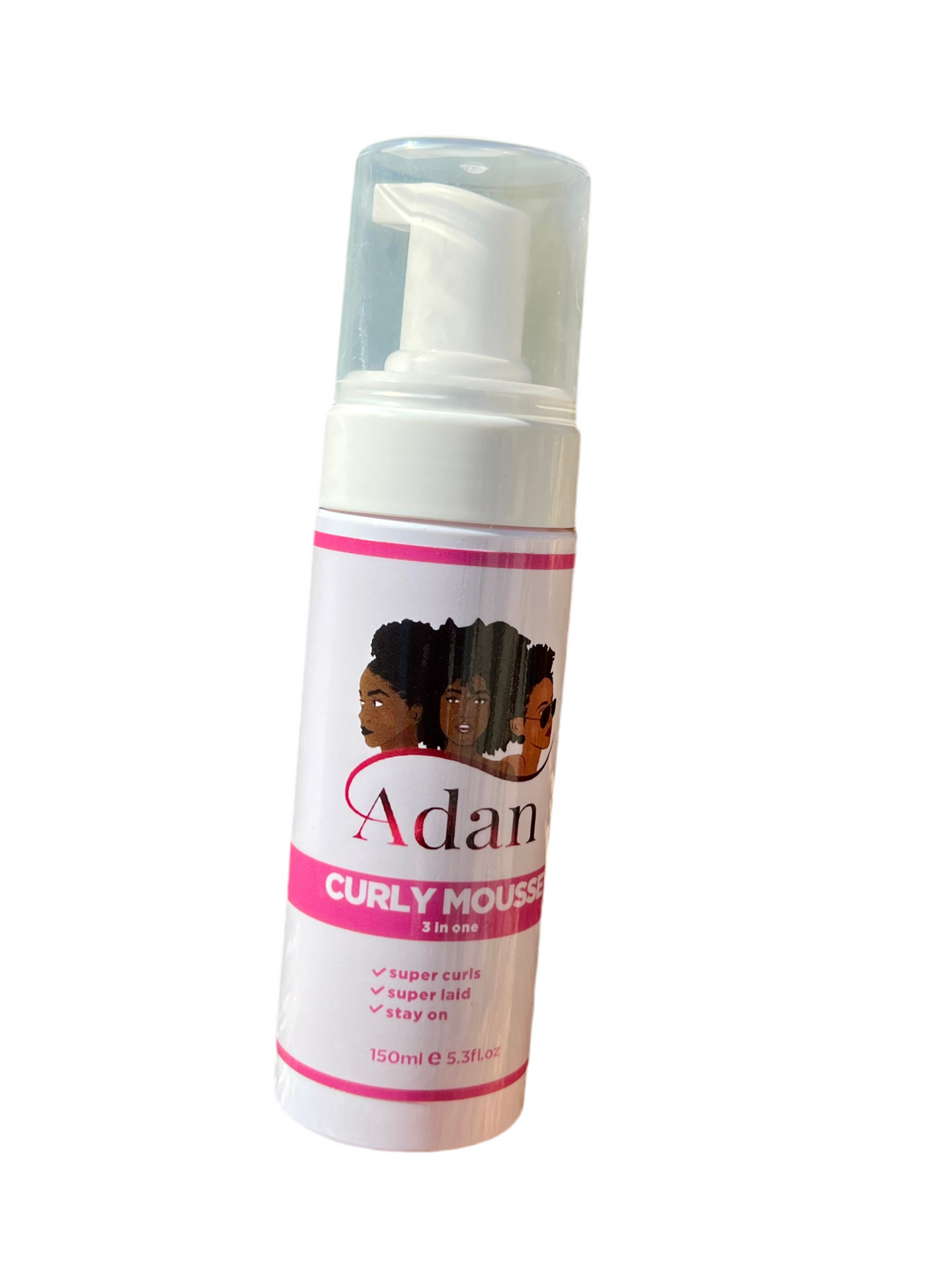 Adan Curly  Mousse 3 In One