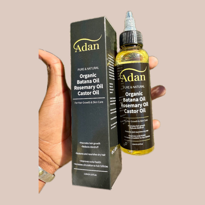 Hair Game Strong  – Batana, Rosemary & Castor Blend ( Regrow, repair oil)