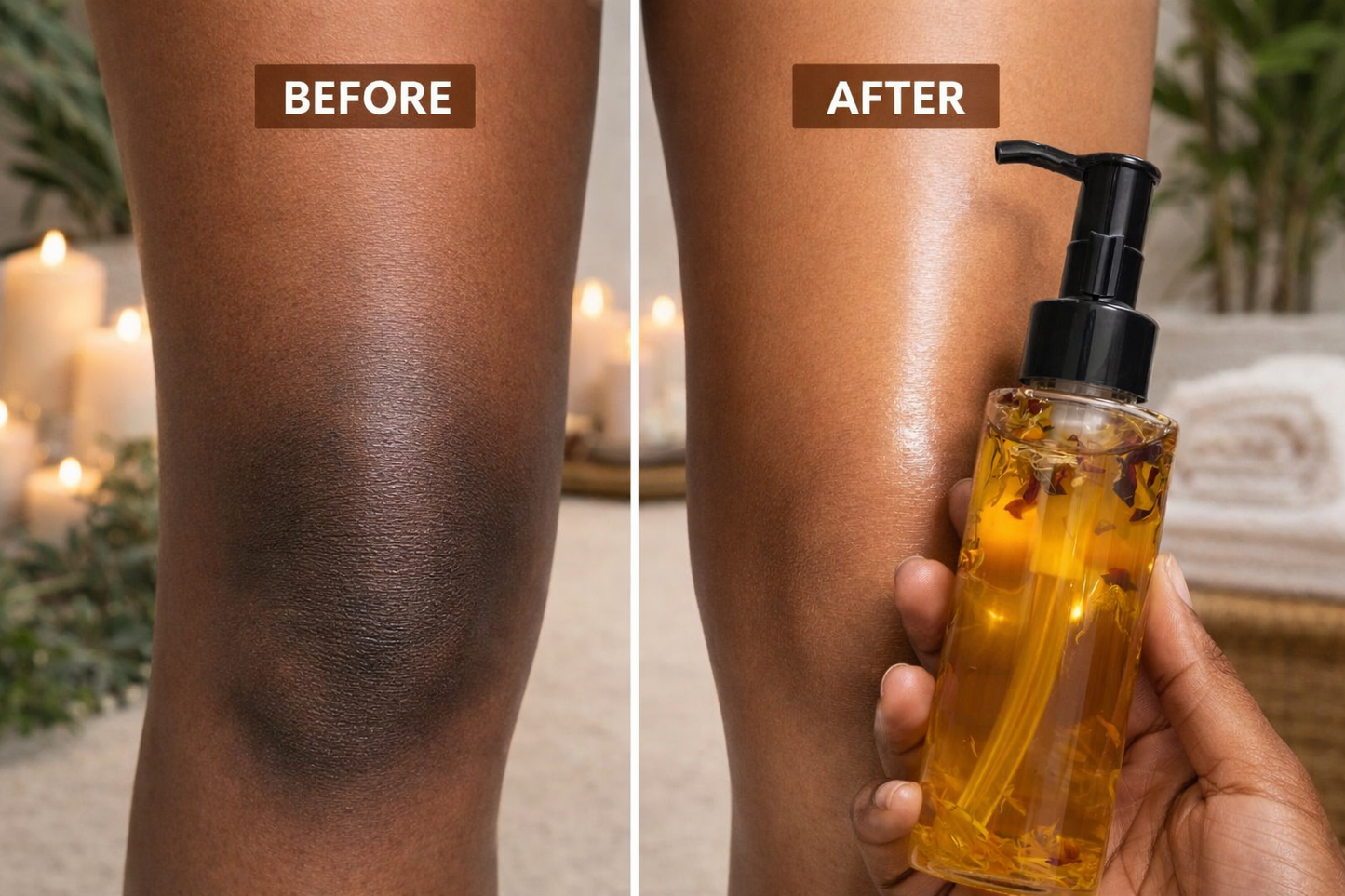 Adan Body Glow + Brightening Oil | Botanical Skin Repair Oil