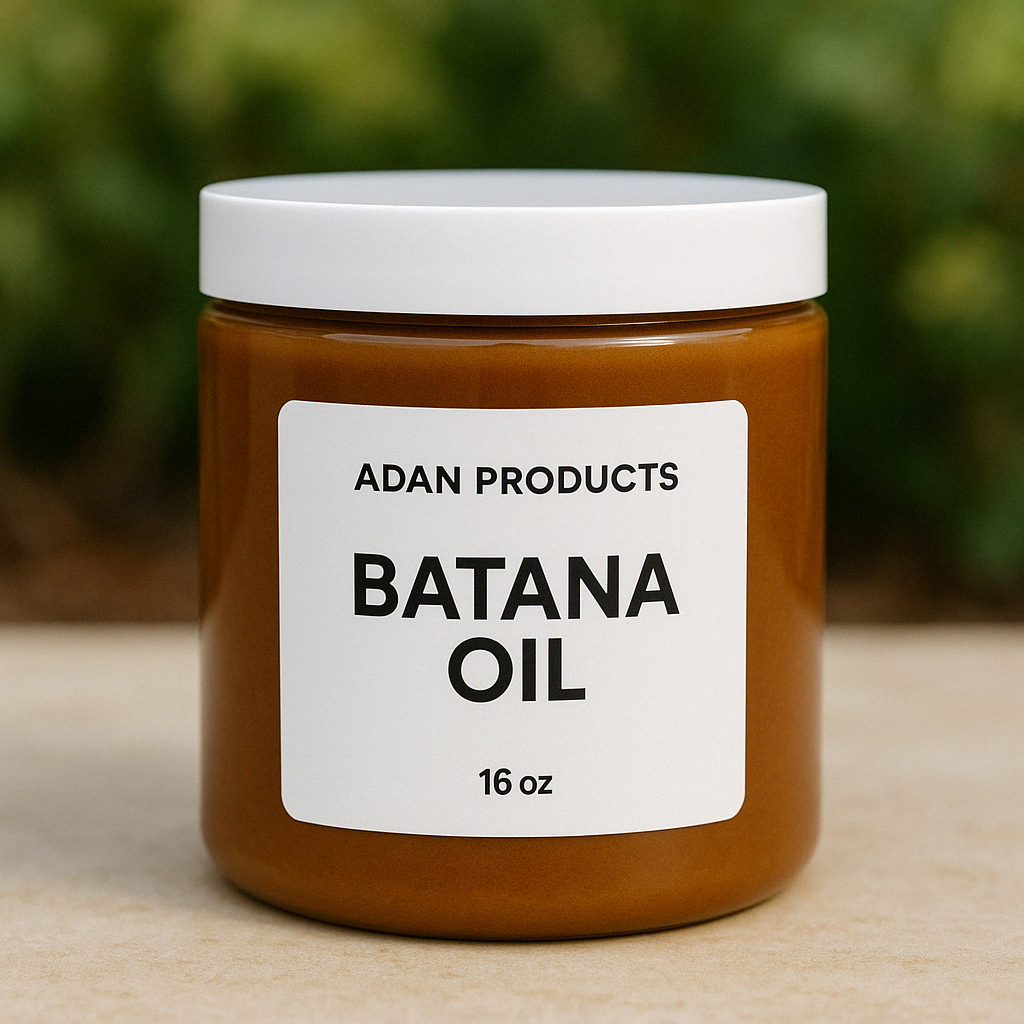 Batana Oil for Hair Growth: Handmade in Honduras 100% Raw Batana Oil - 100% Pure & Natural Unrefined Batana Oil Approved by Dr. Sebi for Thicker,