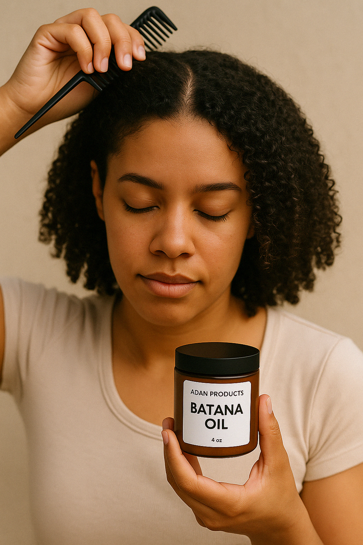 Batana Oil for Hair Growth: Handmade in Honduras 100% Raw Batana Oil - 100% Pure & Natural Unrefined Batana Oil Approved by Dr. Sebi for Thicker,
