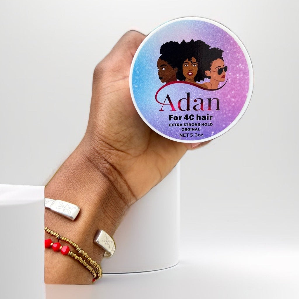 Addan Collection Adan Edge control . Extra Strong Hold. (brush not included) Big jar (5 ...