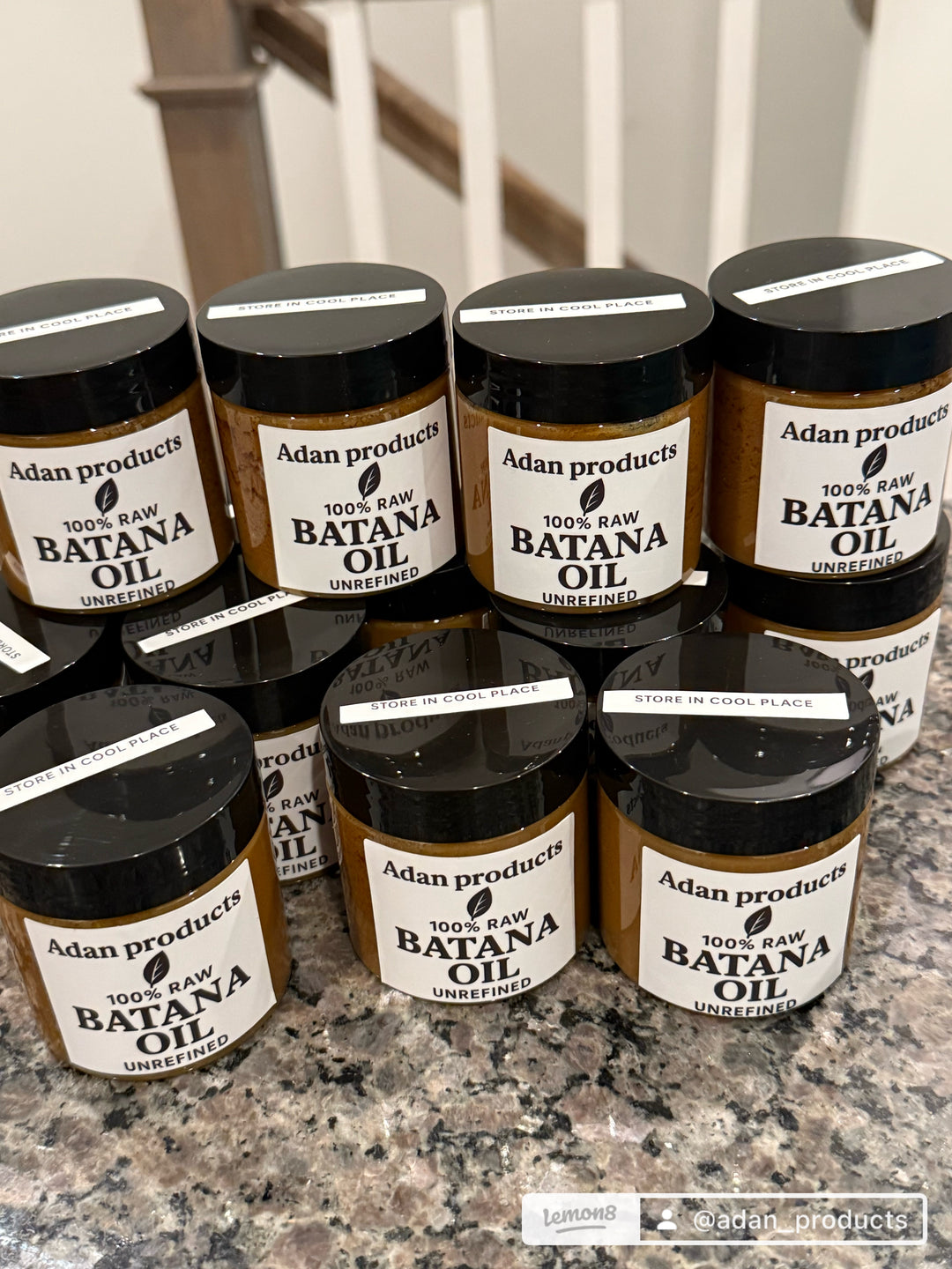 Batana Oil for Hair Growth: Handmade in Honduras 100% Raw Batana Oil - 100% Pure & Natural Unrefined Batana Oil Approved by Dr. Sebi for Thicker,