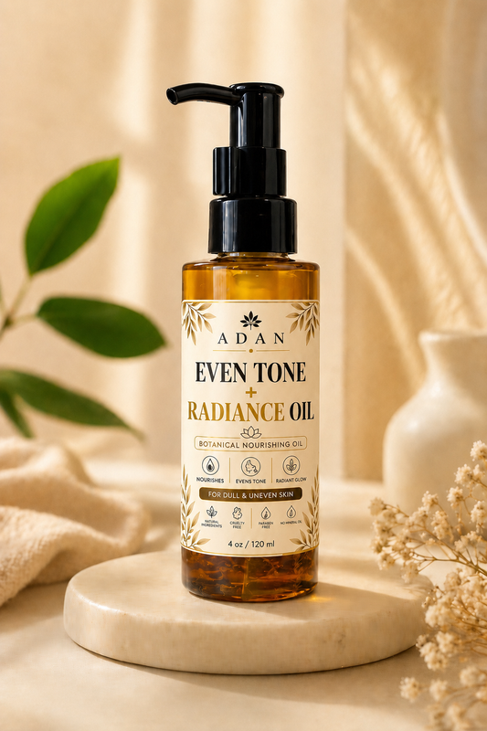 Adan Body Glow + Brightening Oil | Botanical Skin Repair Oil