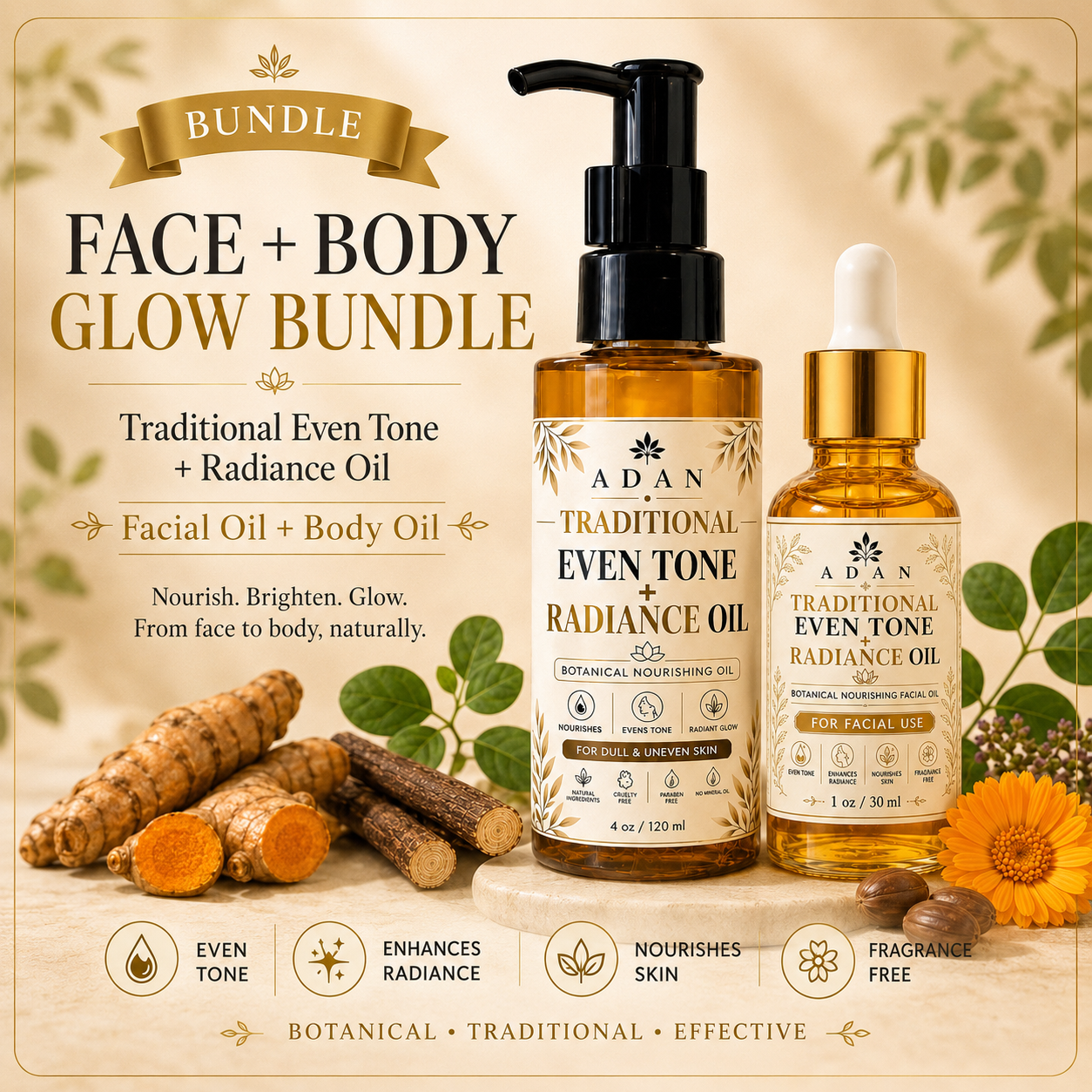 Adan Dark Spot + Glow(Fragrance free! )