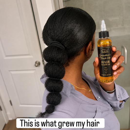 Adan Grandma’s touch up hair growth oil ( Regrow, repair oil) jumbo