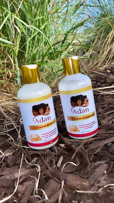 Adan Hair Growth Shampoo And Hair Growth Conditioner