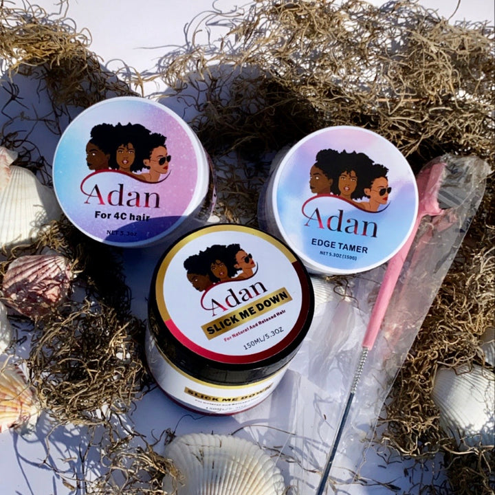 Addan Collection Adan Edge control . Extra Strong Hold. (brush not included) Big jar (5 ...