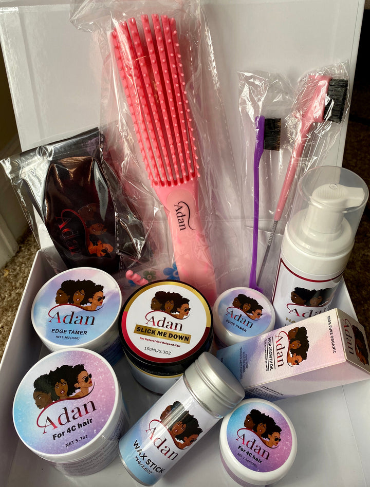 Ultimate Hair styling box For natural and Rexaled hair !!  Free shipping