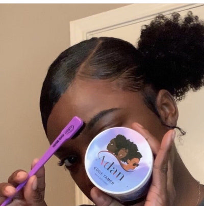 Adan Edge Control Big jar (Brush is not included). Strong 