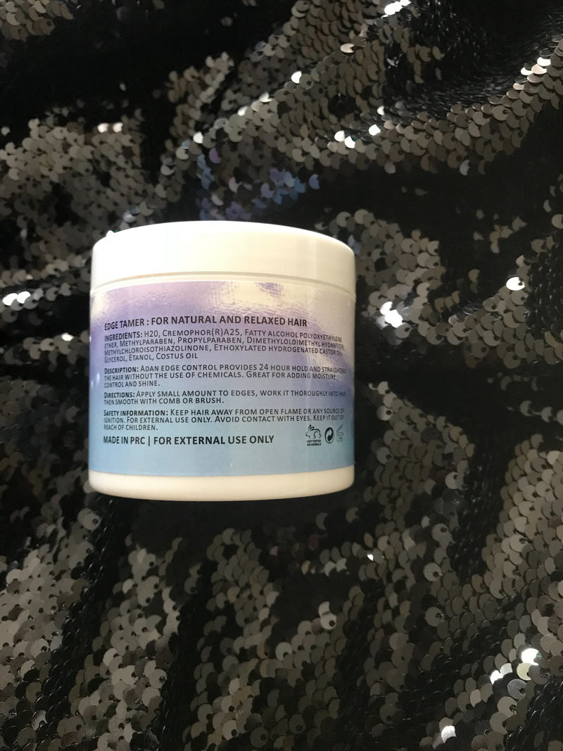 Adan Edge Control Big jar (Brush is not included). Strong 