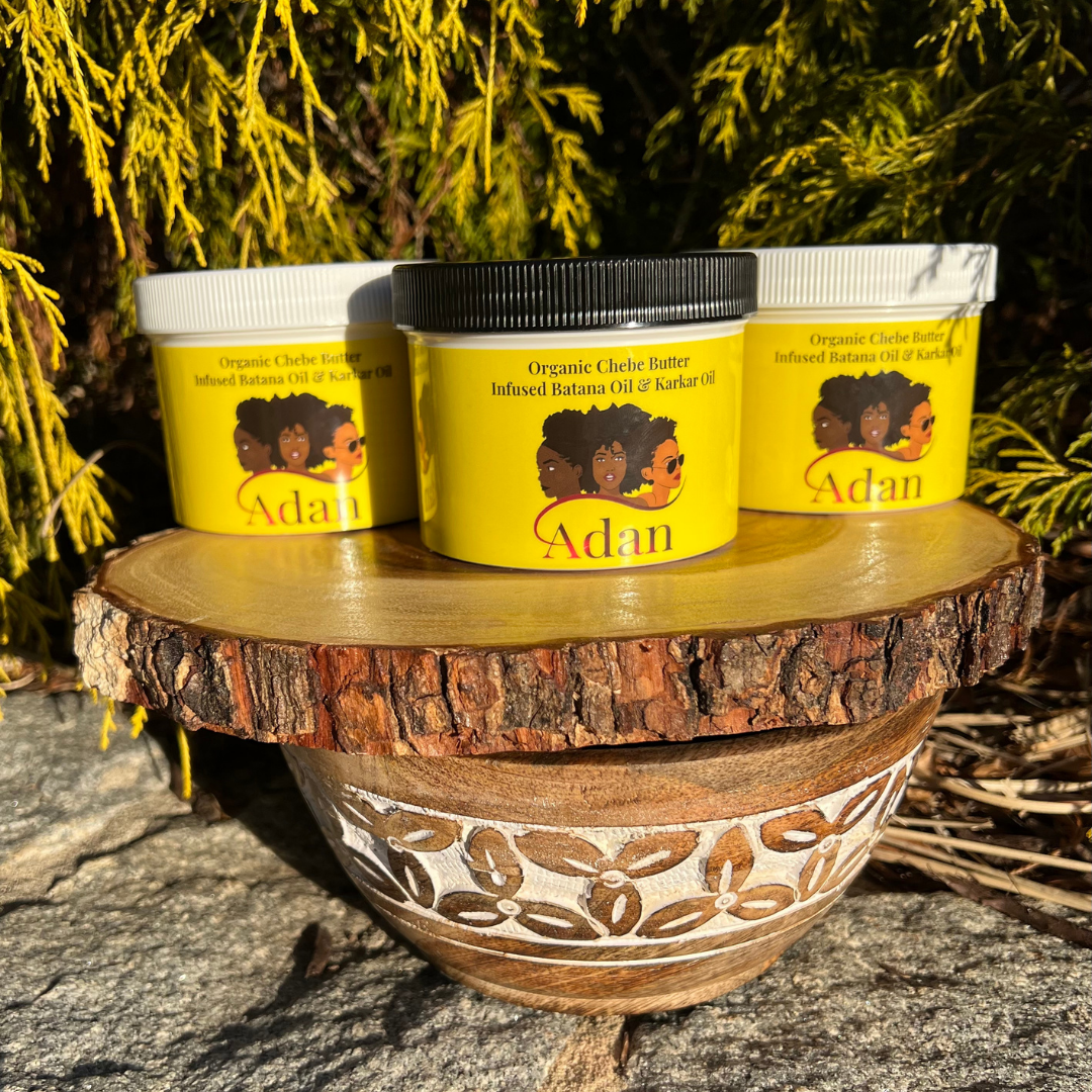 Luxurious Organic Chebe Butter Infused With Karkar Oil & Batana Oil