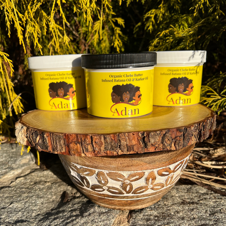 Luxurious Organic Hair Growth Butter Infused With Chebe, Karkar Oil & Batana Oil