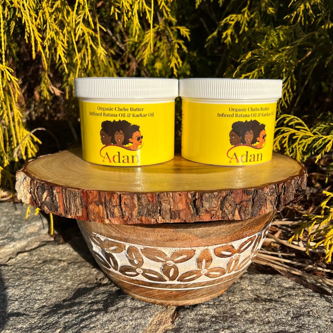 Luxurious Organic Chebe Butter Infused With Karkar Oil & Batana Oil