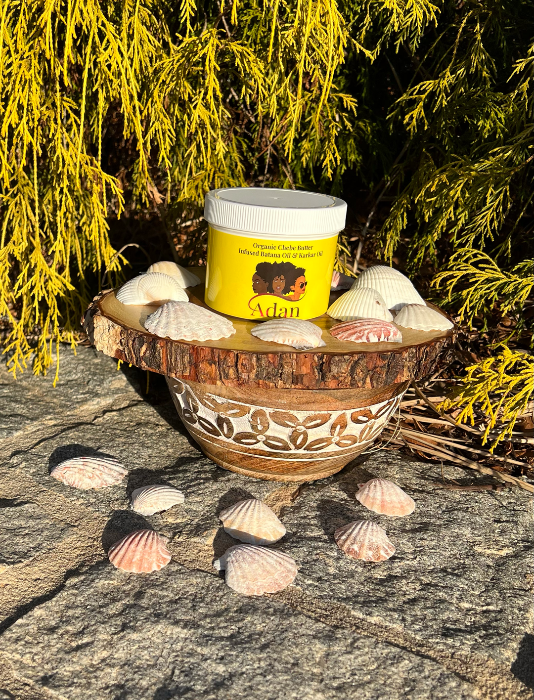 Luxurious Organic Hair Growth Butter Infused With Chebe, Karkar Oil & Batana Oil