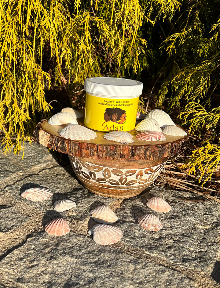 Luxurious Organic Hair Growth Butter Infused With Chebe, Karkar Oil & Batana Oil